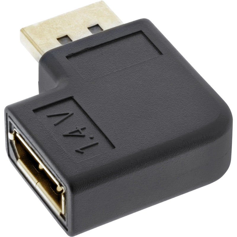 Inline Adapter DisplayPort, DisplayPort Male/Female Ángulo Izquierdo