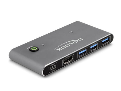 Delock 18647 Switch HDMI KVM 8K 60 HZ With USB 5Gbps — image 1