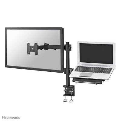 Newstar Stand Desk Monitor And Notebook — image 1