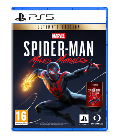 PS5 Marvel's Spider-man Miles Morales Ultimate Ed. — image 1