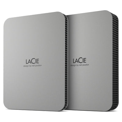 Lacie Mobile Drive (2022) External Hard Drive 4000GB Silver — image 1
