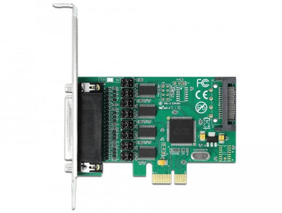 Delock Card Pci Express 89938 X1 a 4 X Serie RS-232 With Power Supply — image 1