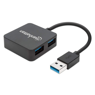 Manhattan Hub USB 3.0 Supervelocidad 4 Ports Que Proveen Energía — image 1
