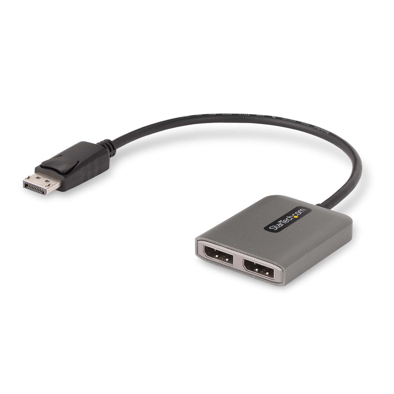 StarTech Hub Mst 2 Ports DisplayPort - Splitter Multiplicador DP a 2 Ports DP - Adapter Multiplicador Multimon
