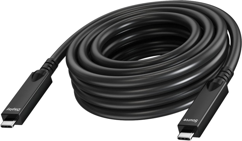 Vision Cable USB USB-C (m) a USB-C (m) USB 3.2 3A 15M Supports 4K60HZ Black