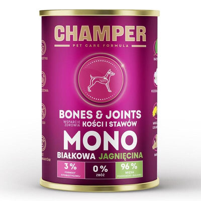 Champer Bones & Joints Lamb - Comida Húmeda Perros - 400G — image 1