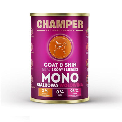Champer Coat & Skin Beef - Comida Húmeda Perros - 400G — image 1