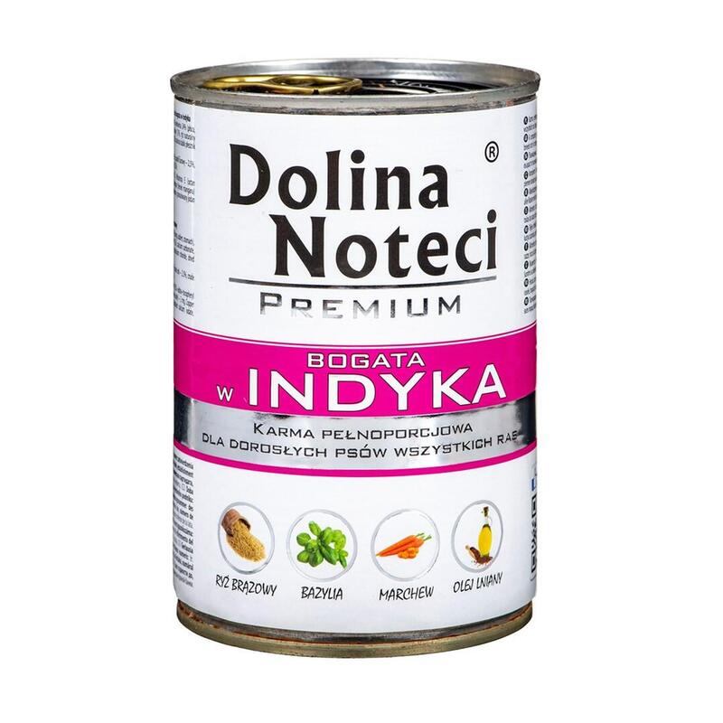 Dolina Noteci Comida Húmeda Perros Premium Rich In Turkey 400G