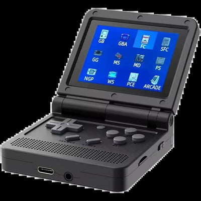 Powkiddy Console V90 Laptop Retro Black — image 1