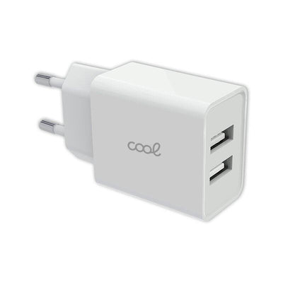 Cool Charger Network Universal Input 2 X USB 2.4 Amperios White — image 1