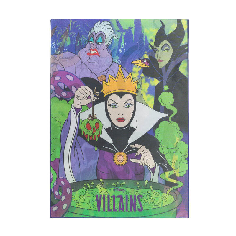 Notebook A5 Lenticular Villanas Disney
