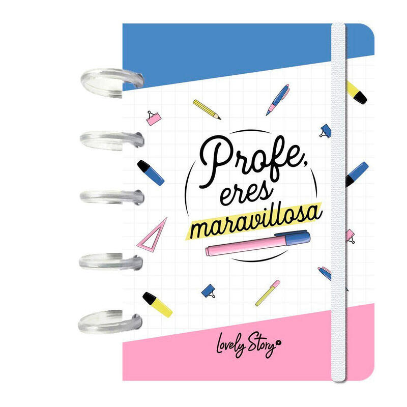 Notebook A6 - Profe Eres Maravillosa