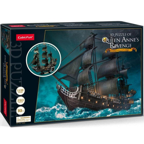 Cubic Fun Puzzle 3D LED Queen Annes — image 1