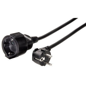 Hama Cable Extension Schucko 5M Black