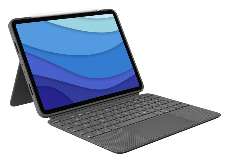 Logitech Combo Touch German Ipad Pro 11 1,GEN, 2,GEN, 3,GEN, - Oxford Gray