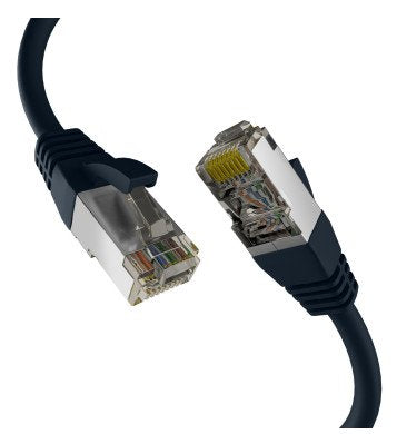 Efb CAT.8.1 Black 15M RJ45 Network Cable S FTP Pimf — image 1