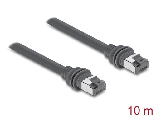 Delock RJ45 Network Cable CAT.6 Kompatibel With Starlink GEN3 - 10M Grey — image 1