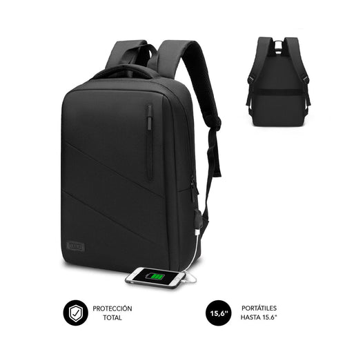 Subblim Backpack City Backpack Laptops Up To 15.6'/ Port USB — image 1