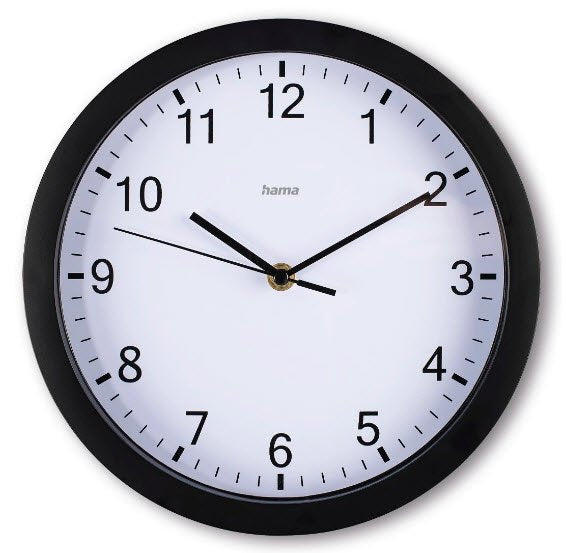 Hama Watch Wall Elba, Black