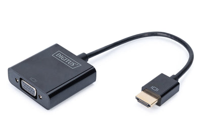 Digitus Adapter HDMI a VGA(d-sub) Black DA-70461 — image 1