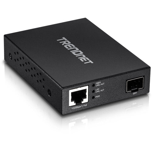 Trendnet Medienkonverter Glasfaser Gigabit PoE Pd Sfp — image 1