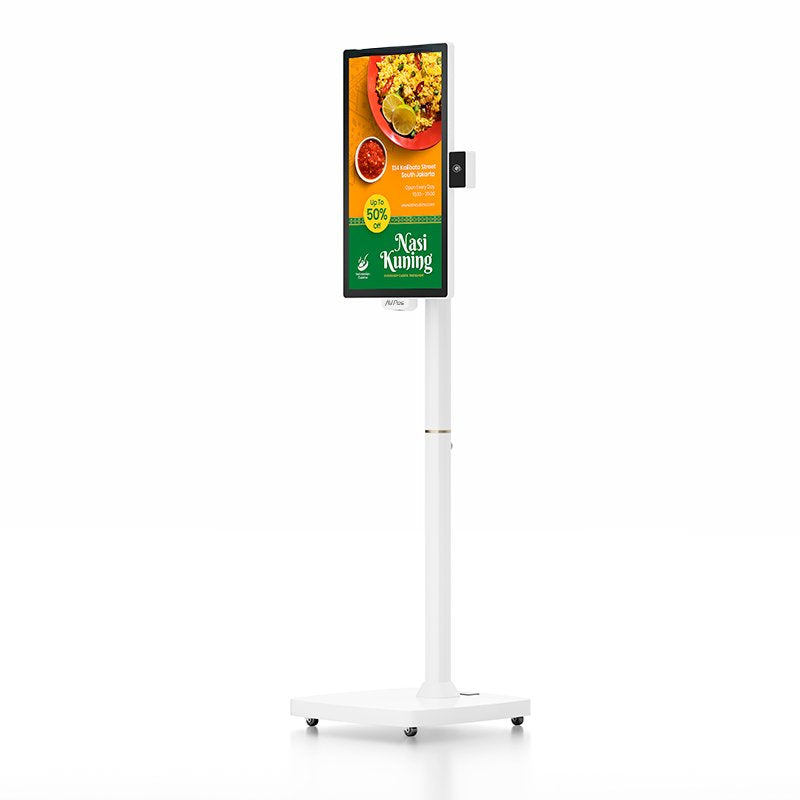 Avpos Kiosko Autoservicio Floor CD24 - 24 Pulgadas Touchscreen - I3 10TH - 8GB Memory - SSD 256GB - Scanner 2D