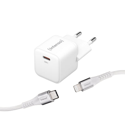 Intenso Charger Kit GaN W30C + Cable Lightning — image 1