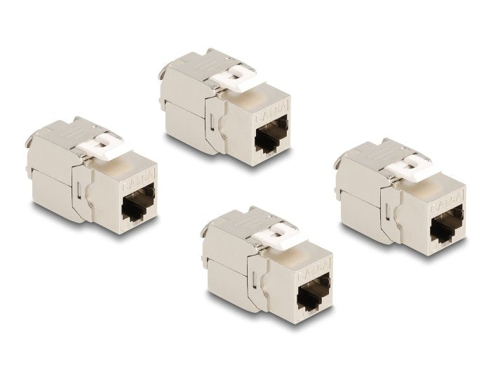 Keystone Módulo RJ45 Connector Female CAT.6A STP 4 Units