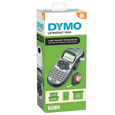 Dymo Letratag LT100H Printer Labels Laptop - Screen LCD - Speed 6,8MM/Seg - Printing 2 Lineas - — image 1