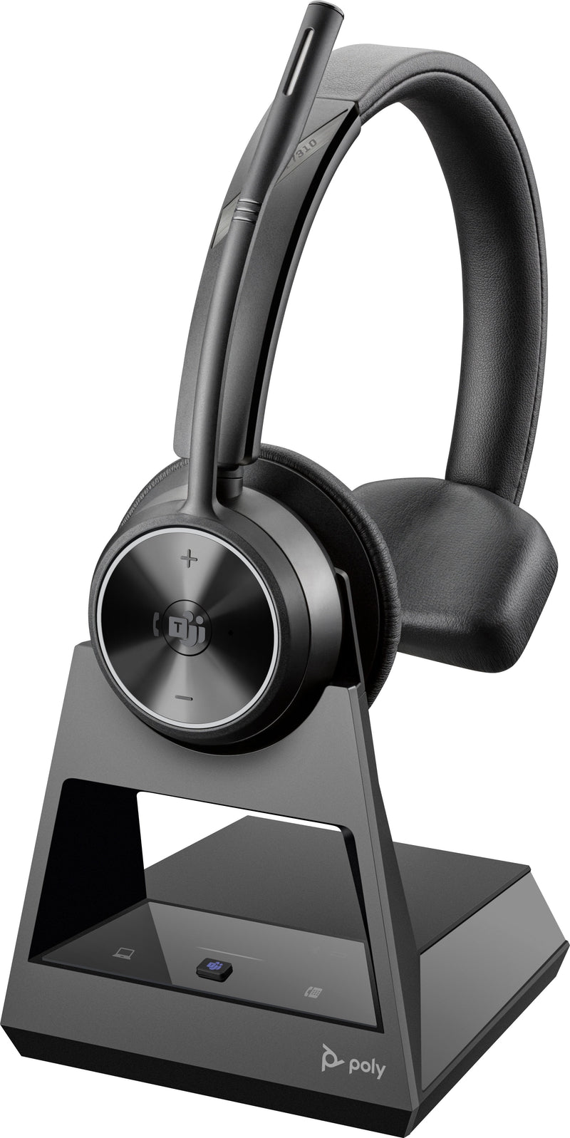 Poly Savi 7310 Headphones Wireless Black