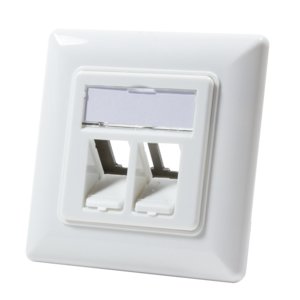 Logilink NK4021 Box 2MÓDULOS Board Keystone White Puro