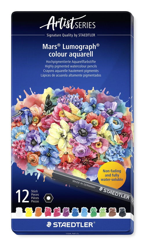 Staedtler Pencil Colour Aqua Mars 12ST 100% Pefc — image 1