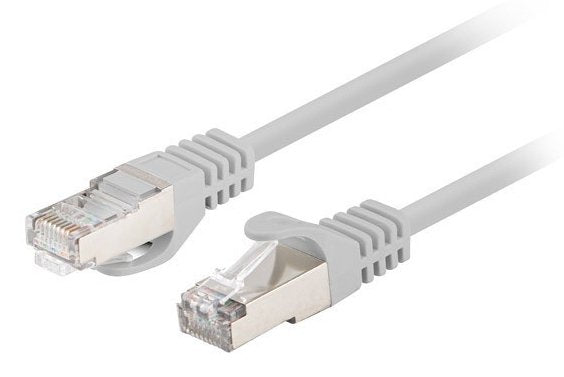 Lanberg Network Cable CAT.6 FTP 0.5M Grey 10-PACK