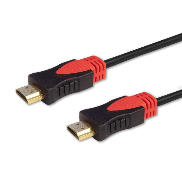 Savio HDMI Cable CL-141 10M HDMI Type a Standard Black Red