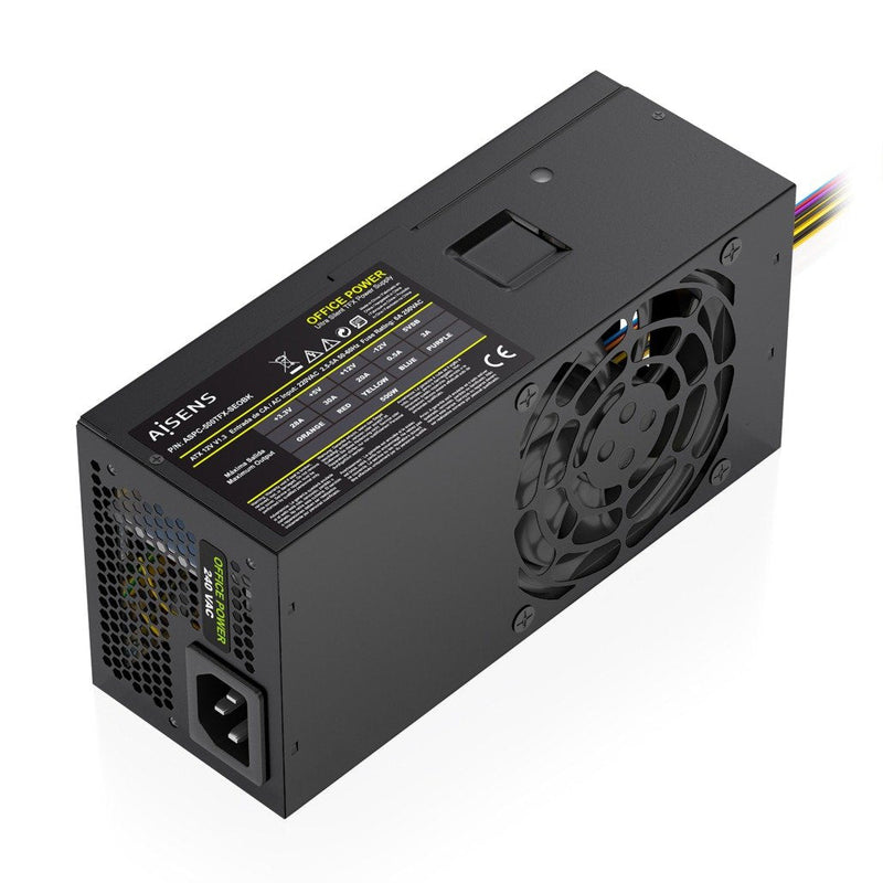 Aisens Power Supply Power TFX 500W Oem, Black