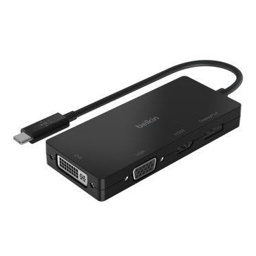 Belkin AVC003BTBK Hub Interfaz USB 3.2 Gen 1 (3.1 Gen 1) Type-c Black