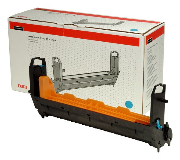 Oki Genuine Drum Laser Cyan Type C5 30.000 Paginas C/9300/9500