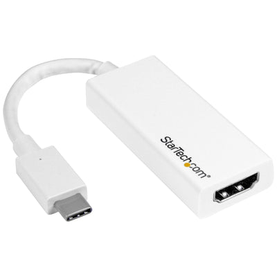 StarTech Adapter USB-C a HDMI 4K 60HZ White CDP2HD4K60W — image 1