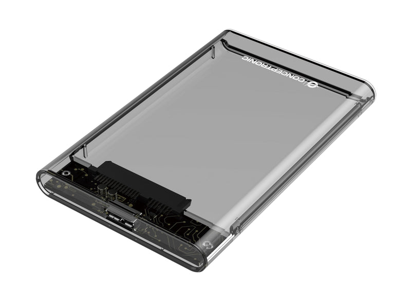Conceptronic External Enclosure USB 3.0 SATA Transparent Without Screws DANTE03T