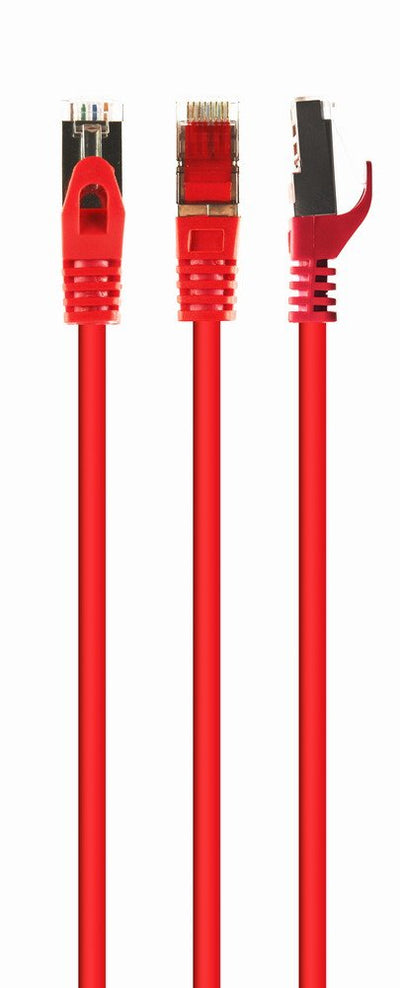Gembird Network Cable RJ45, CAT.6A, FTP, Lszh, 5M, Red — image 1