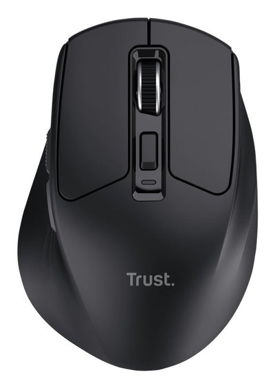 Trust Mouse Wireless Niven Bt/2.4GHZ 7 Buttons Quiet 800-3200DPI Rechargeable Black — image 1