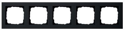 Gira 021509 Frame Embellecedor 5F Gira E2 Black M — image 1