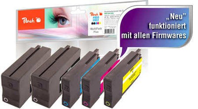 Peach 319863 Ink Black 950 951, Cyan Magenta Yellow 5 Pieces — image 1