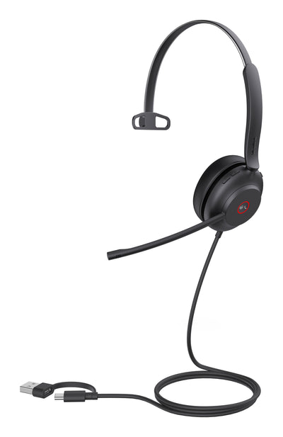 Yealink Headphones Headsets UH37 Mono Teams USB-C a — image 1