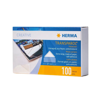 Herma Transparol Photo Corners XXL 100 Pcs 1302 Labels — image 1