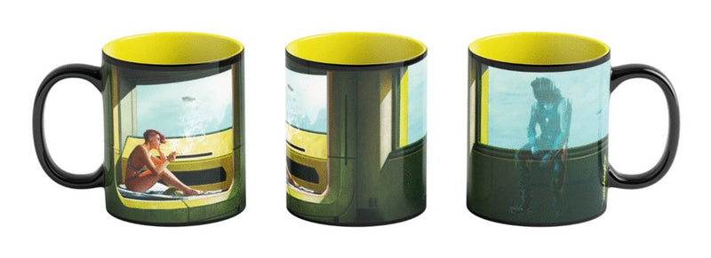 Mug Termoactiva Buen Botín Cyberpunk 2077 Edward Hopper