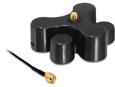 Delock Cable Rp-sma Connector Rp-sma With Stand 1,0M — image 1