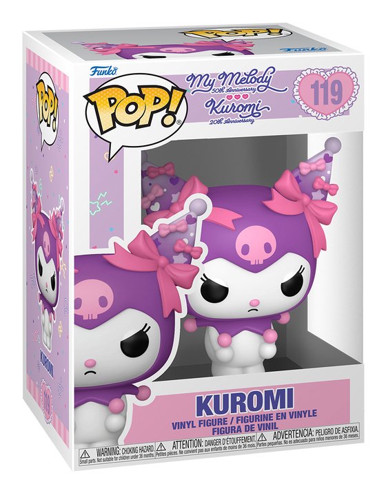 Figure Pop Hello Kitty 20TH Anniversary Kuromi Grumpy