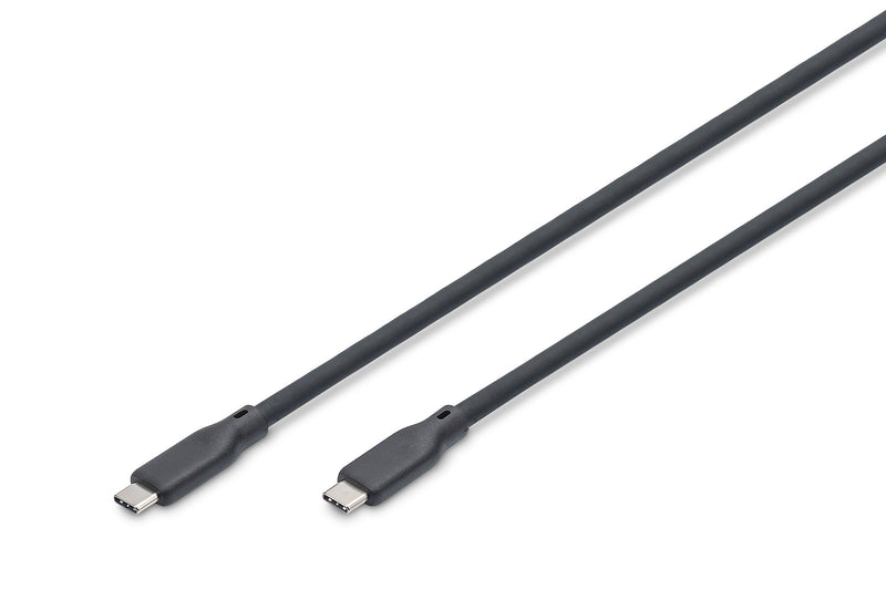 Digitus USB-C 3.2 (st-st) 1M Anschlusscable Silikon 4K 100W Black