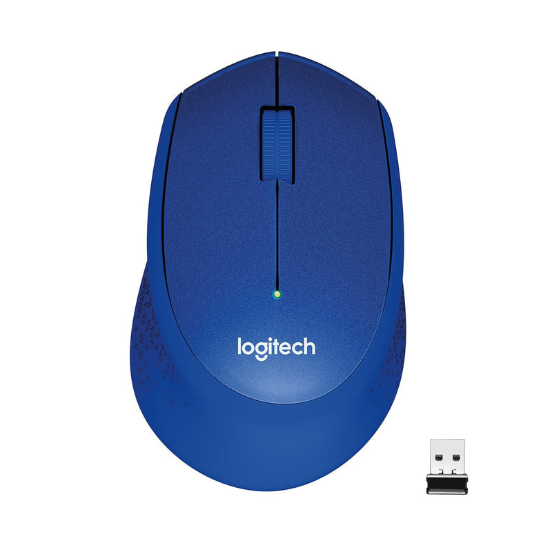 Logitech Mouse M330 Wireless Silent Plus Blue